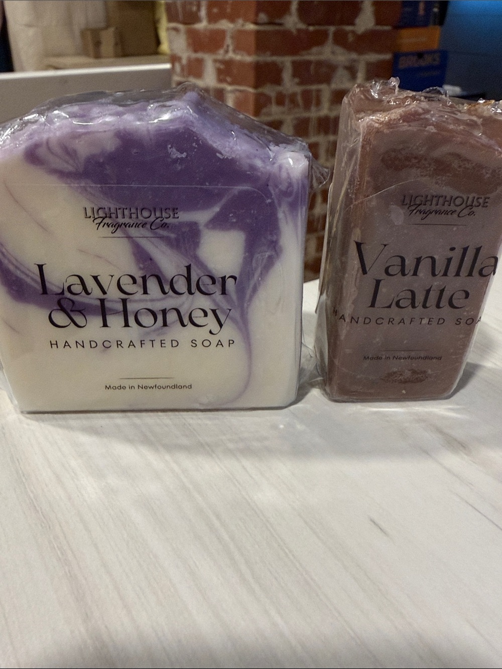 Handcrafted Soap, Lavender & Honey, Vanilla Latte